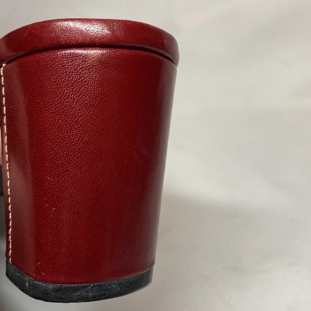 Nordstrom Burgundy Leather Mules - Picture 15 of 15